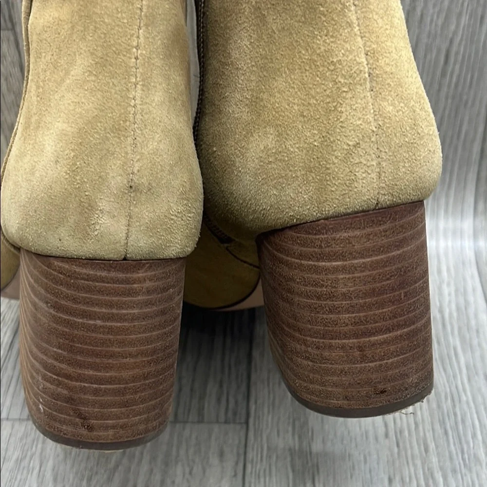 J.Crew Tan Suede Ankle Boots - Picture 8 of 14
